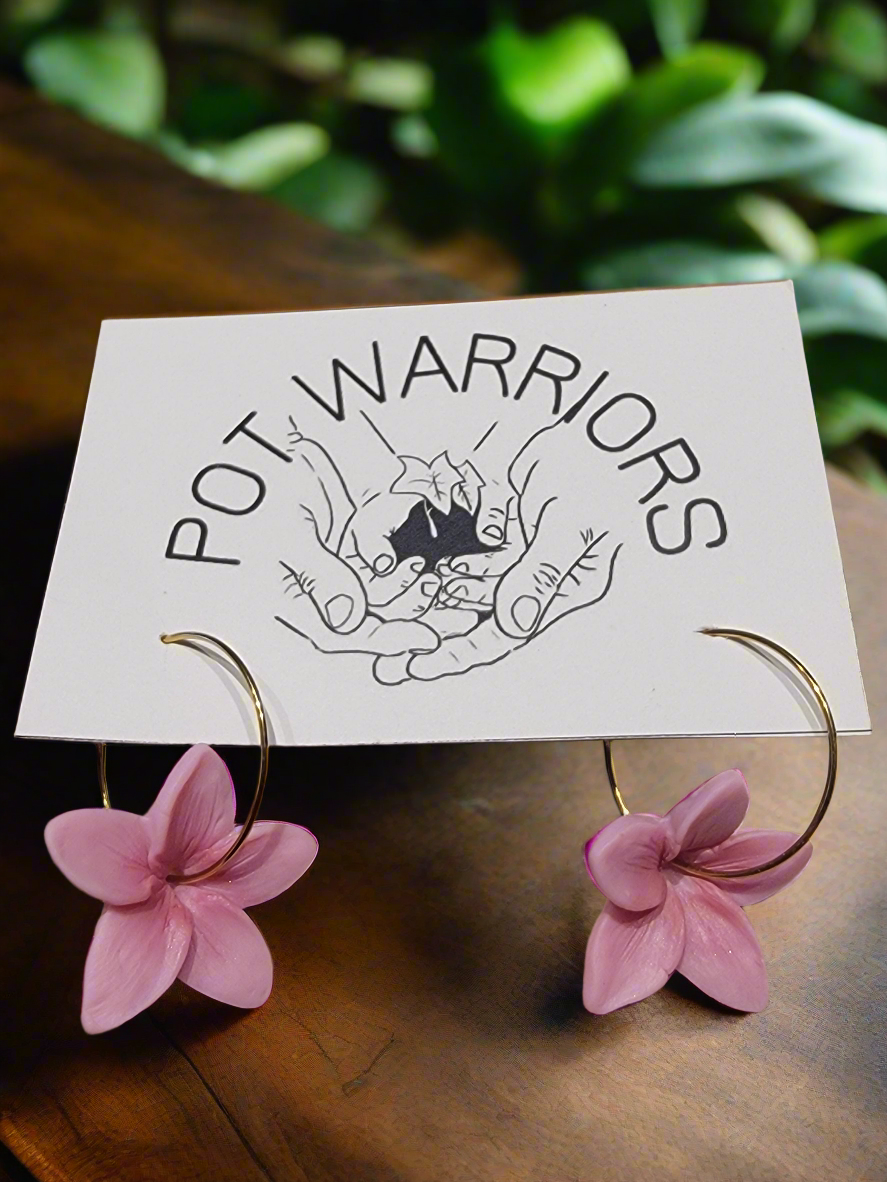 Plumeria Hoop