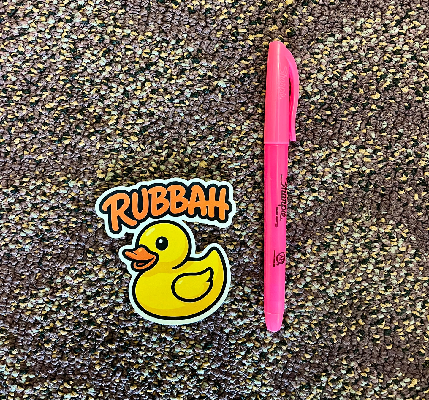 RUBBAH Duck Sticker