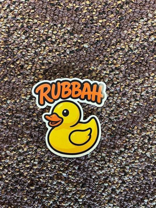 RUBBAH Duck Sticker