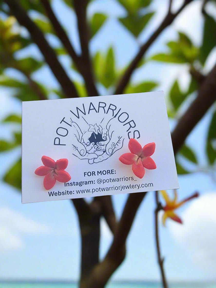 Baby Plumeria Stud