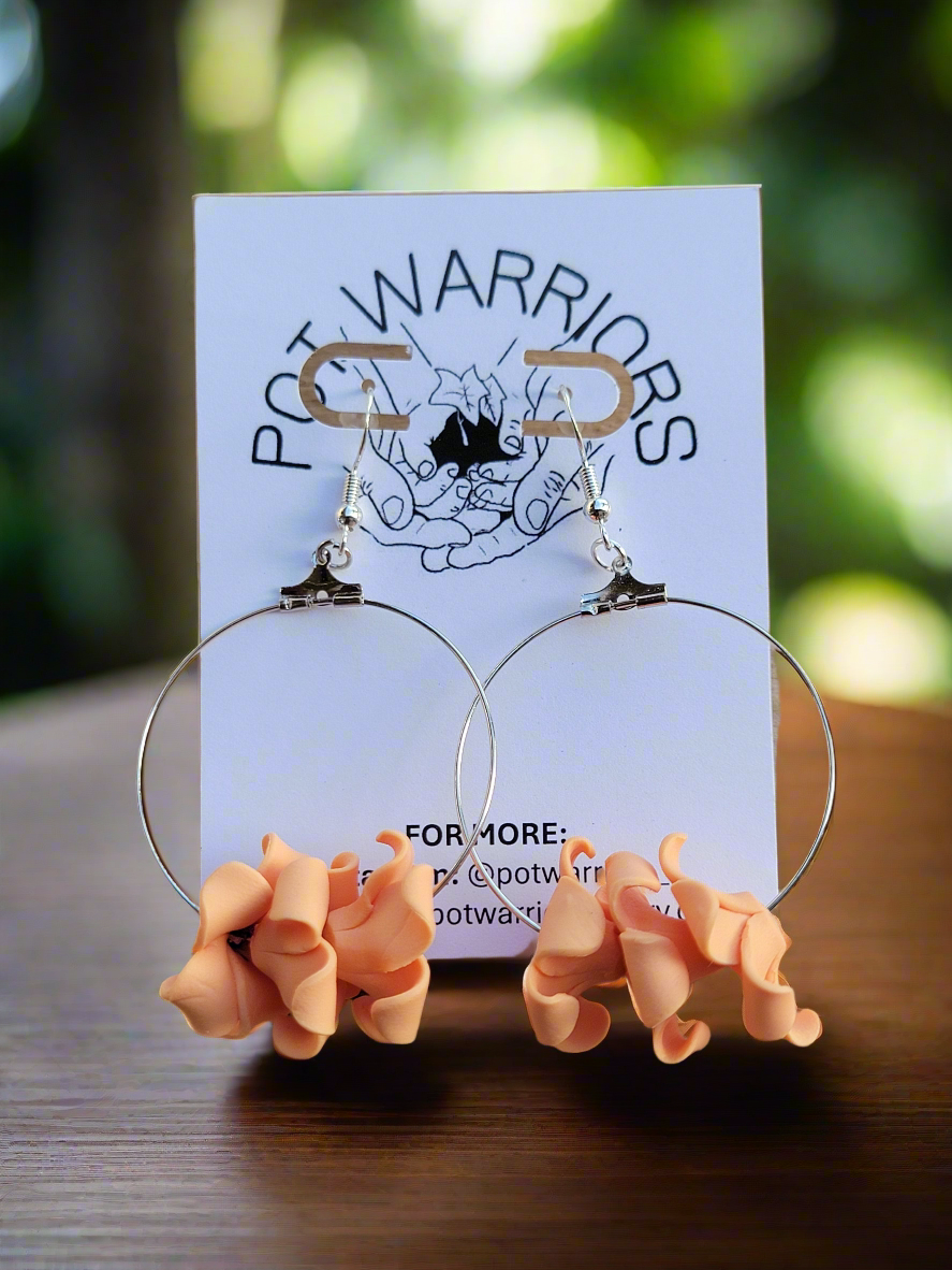 Triple Puakenikeni Hoop Dangle